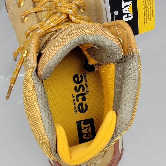 Caterpillar Men's Invader Hi Steel Toe Boots Honey Reset P91286 Size 11.5 New - Picture 12 of 12
